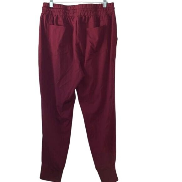 Athletic Works L/G 12-14 Burgundy Joggers - Picture 8 of 10